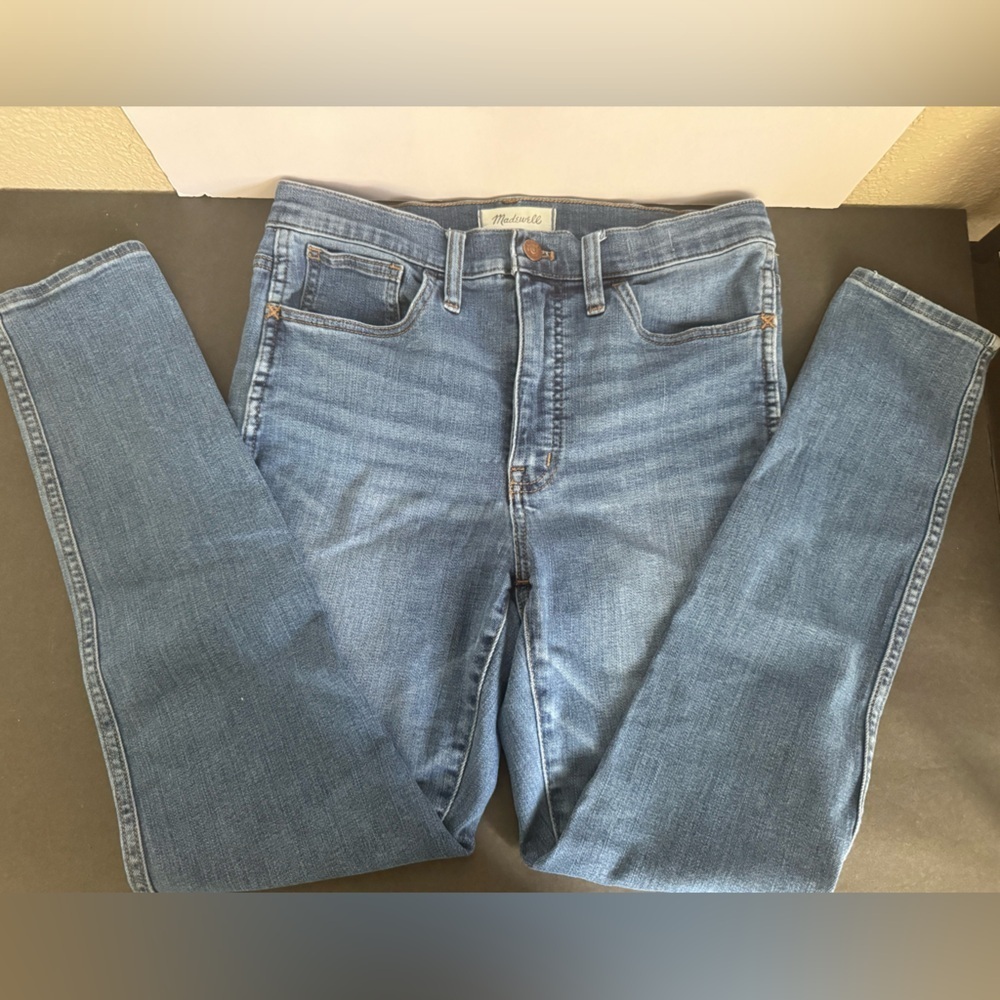 Madewell 10" high rise skinny jeans